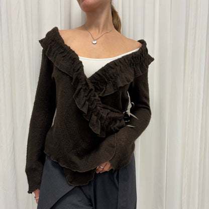Italian Soft Wrap Cardigan