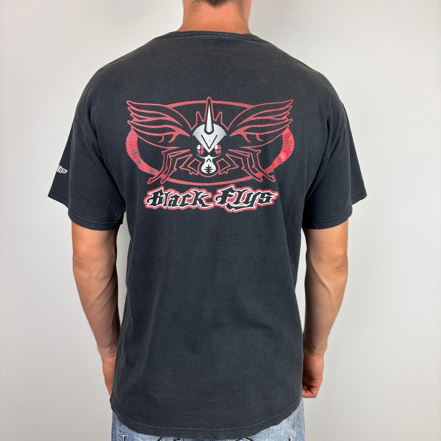 Black Flys Backhit Graphic | Size L