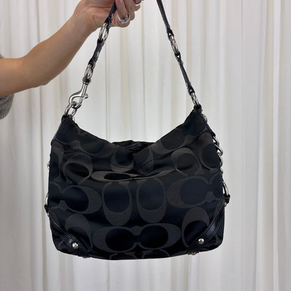 Coach Signature Carly Bag with Chain
