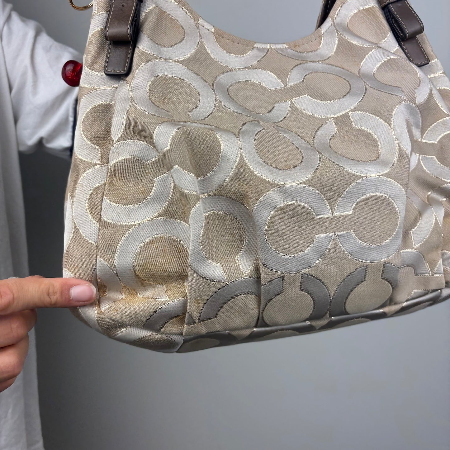 Coach Maddison Maggie w/ Glitter Details