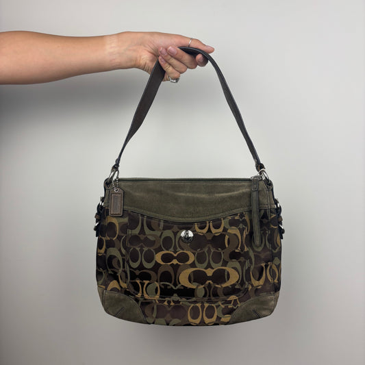 Coach Chelsea Optic Hobo Bag Brown