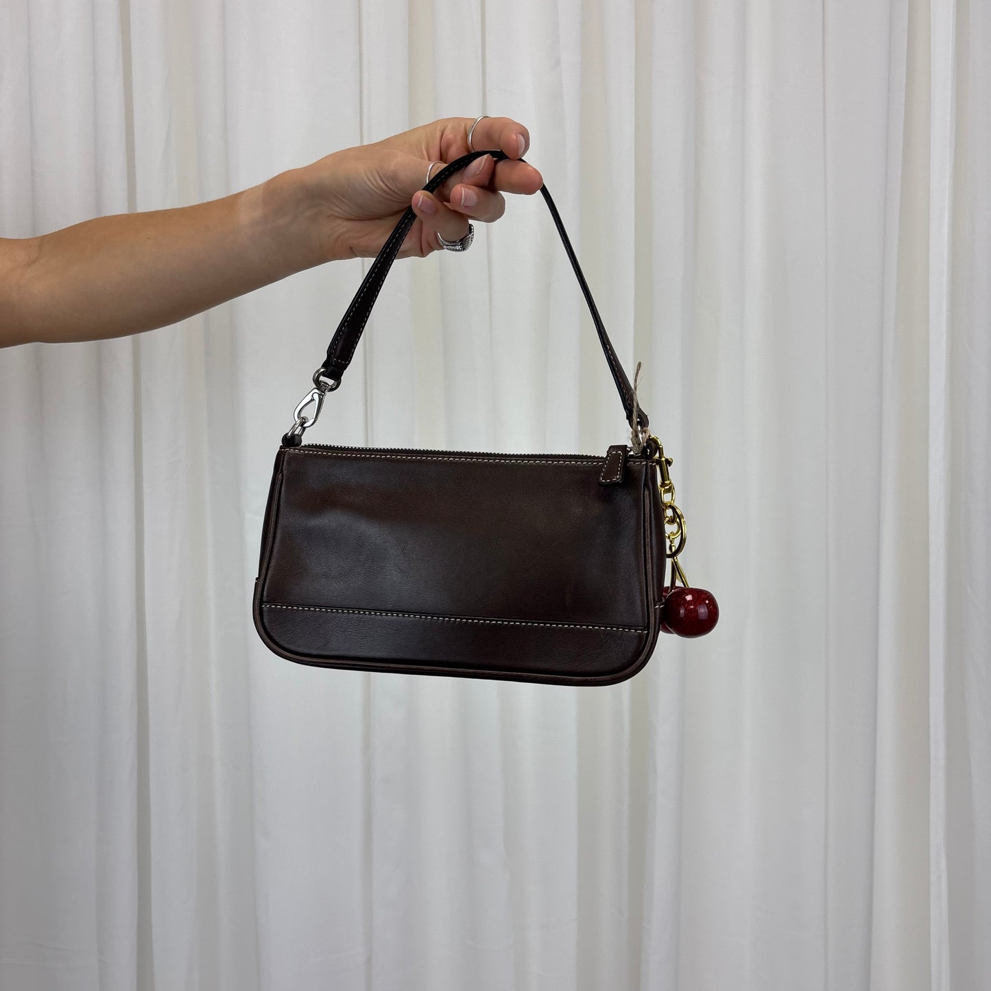 Coach Leather Brown Demi Bag