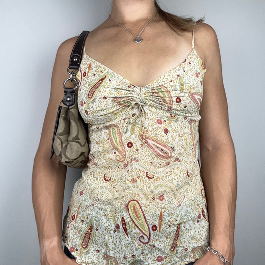 Stunning 2000s Paisley Fairy Cami