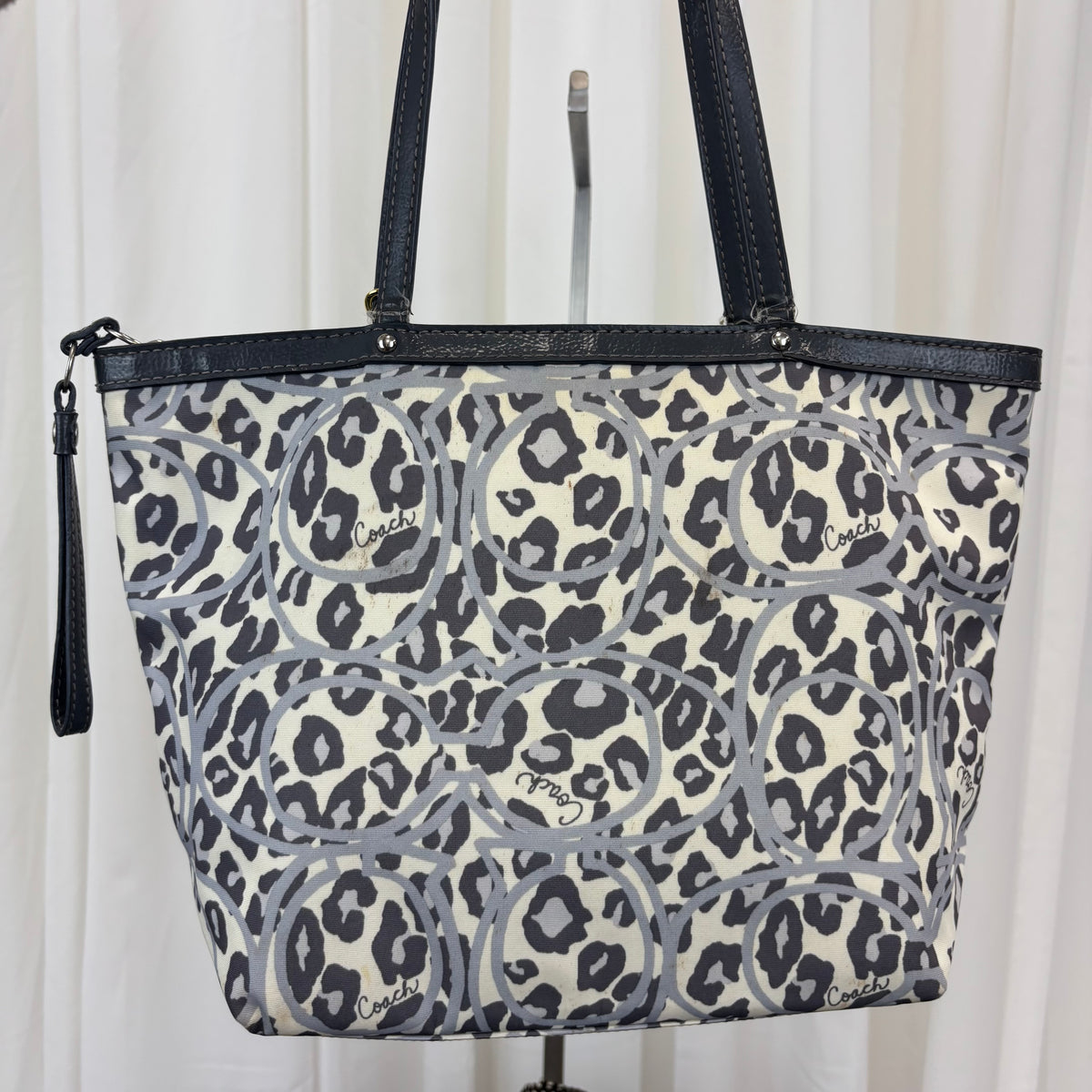 Coach Leopard Mini Tote Bag