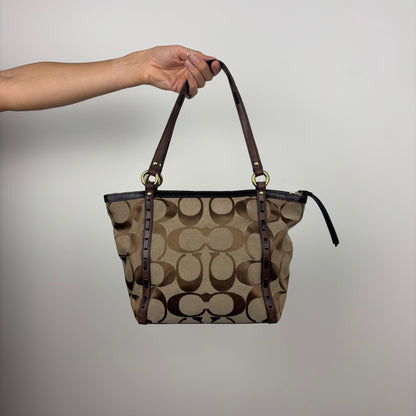 Coach Signature Bleecker Tote Bag