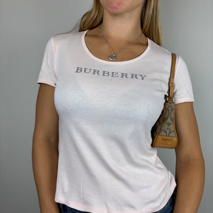 Burberry Daimante Baby Tee | Size S-M