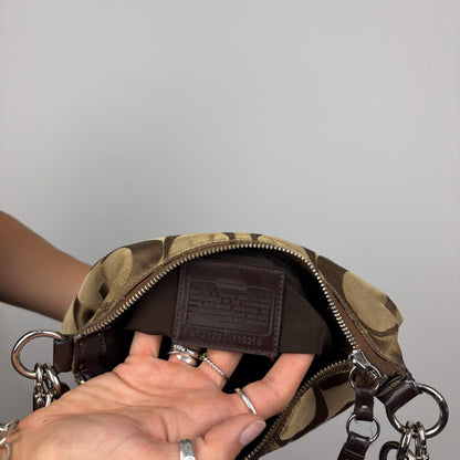 Coach Signature Demi Stripe 2Way