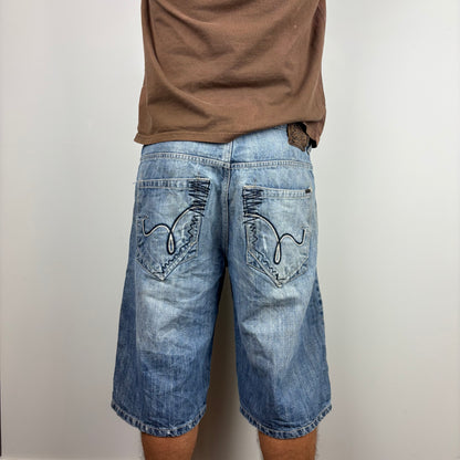 Perfect Fit Ecko Embroidered Jorts | Size 34