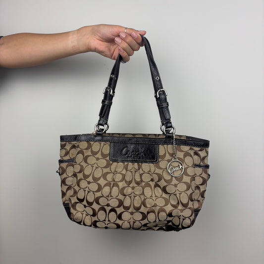 Coach Signature Gallery Tote Brown