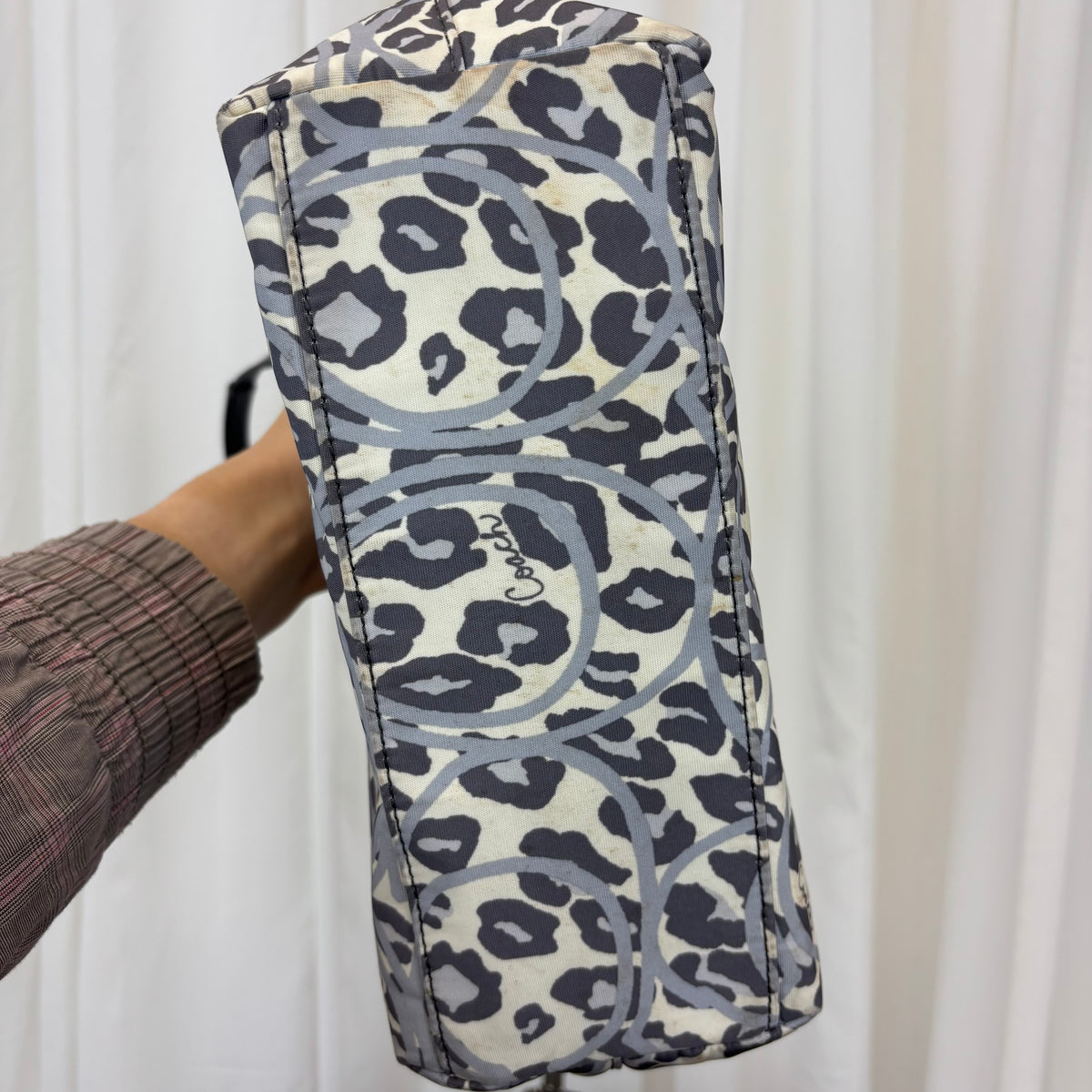 Coach Leopard Mini Tote Bag