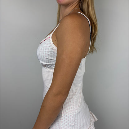 Polkadot Lace Cami | Size M
