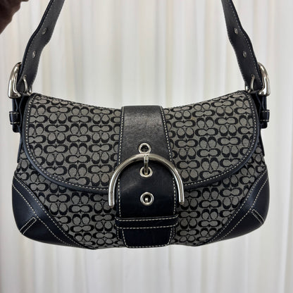 Coach Signature Mini Black Soho Bag