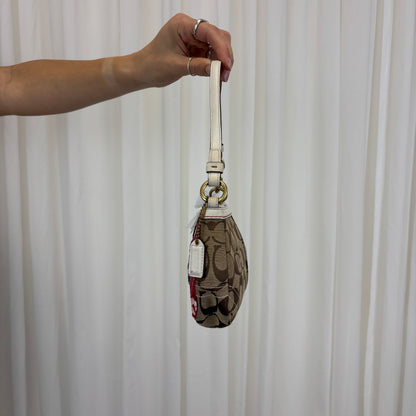 Coach Signature Poppy Floral Demi Bag