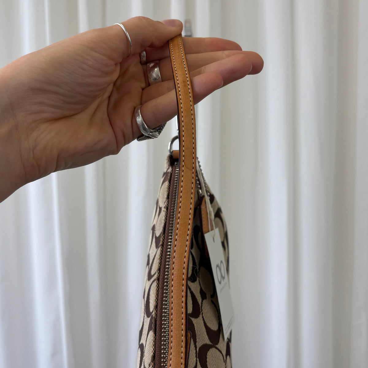 Coach Signature Demi in Tan
