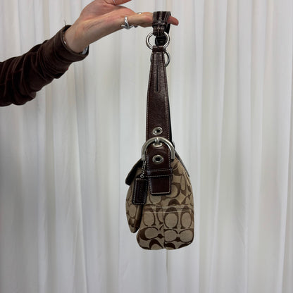 Coach Signature Double Pocket Soho Bag