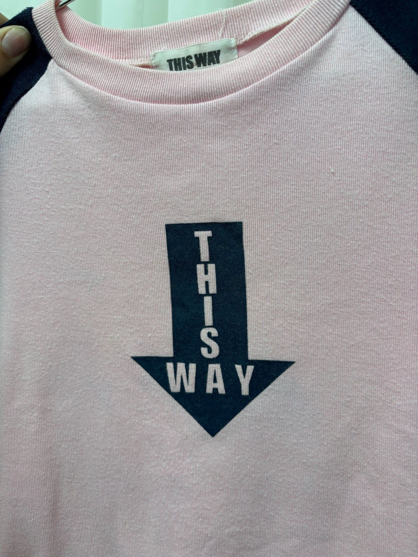This Way' Slogan Baby Tee