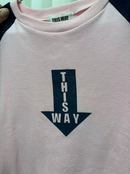 This Way' Slogan Baby Tee
