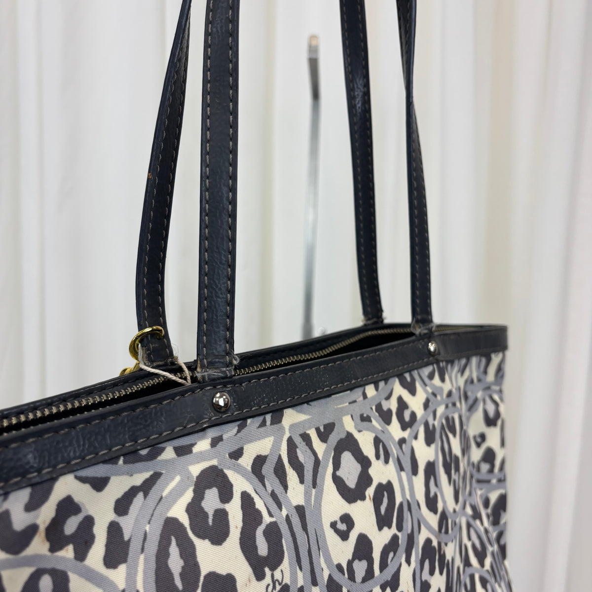 Coach Leopard Mini Tote Bag