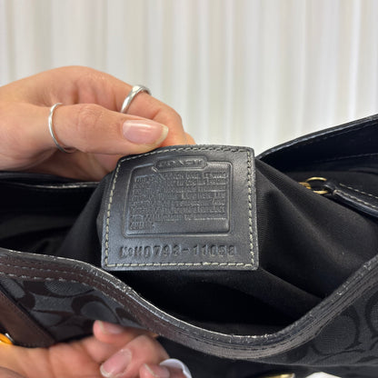 Coach Signature Hamptons Hobo Bag