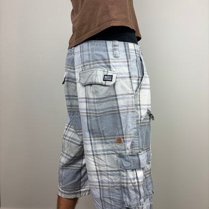 Crazy Southpole Cargo Plaid Shorts | Size 38