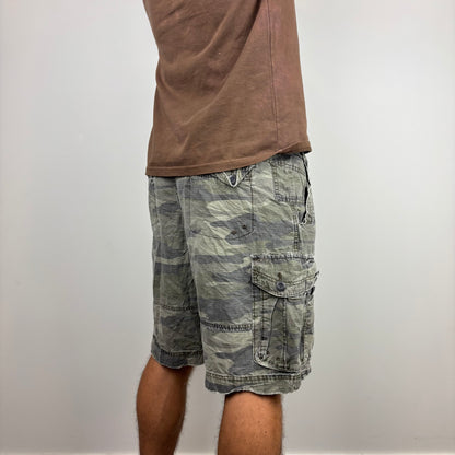 Camo Cargos Adjustable Waist | Size XS-M