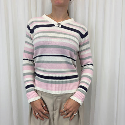 Striped 2000s Knit