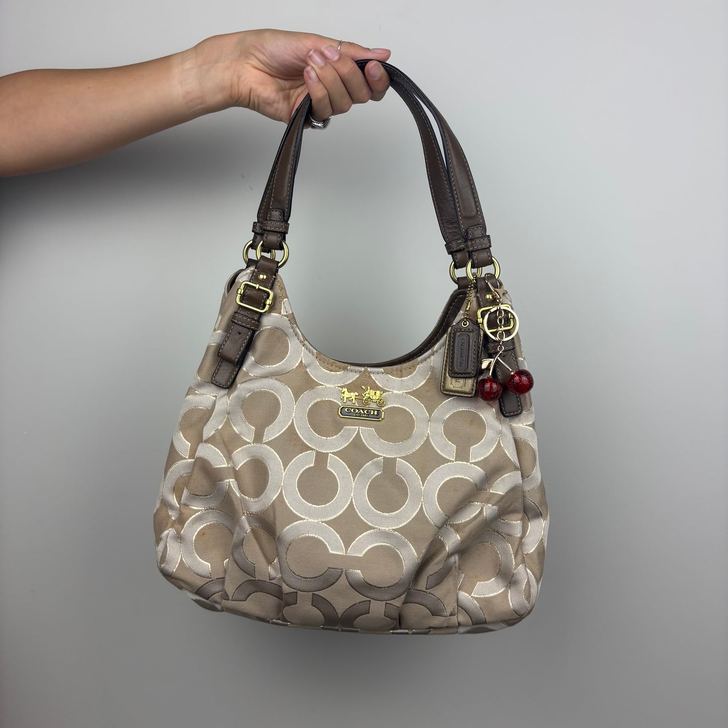 Coach Maddison Maggie w/ Glitter Details
