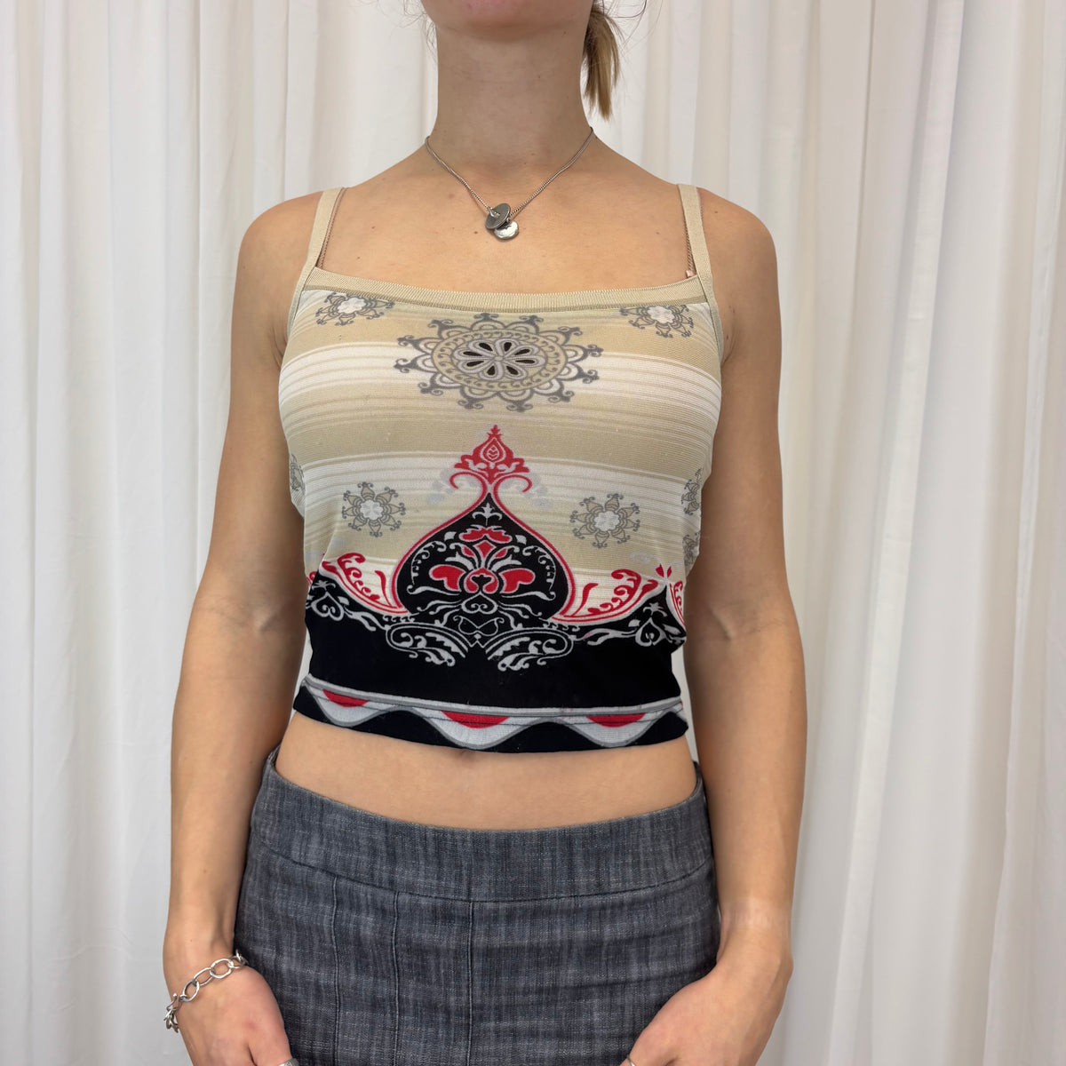 Sheer Paisley Cami | Size S