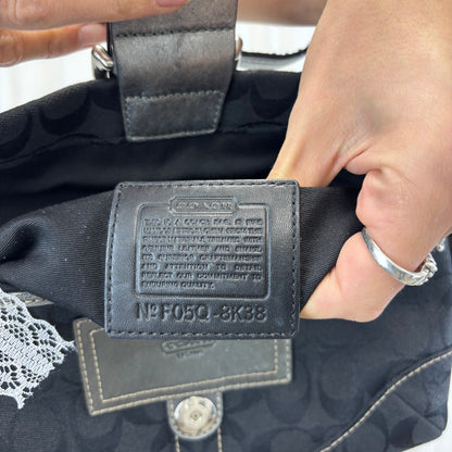 Coach Signature Snakeskin Soho Bag