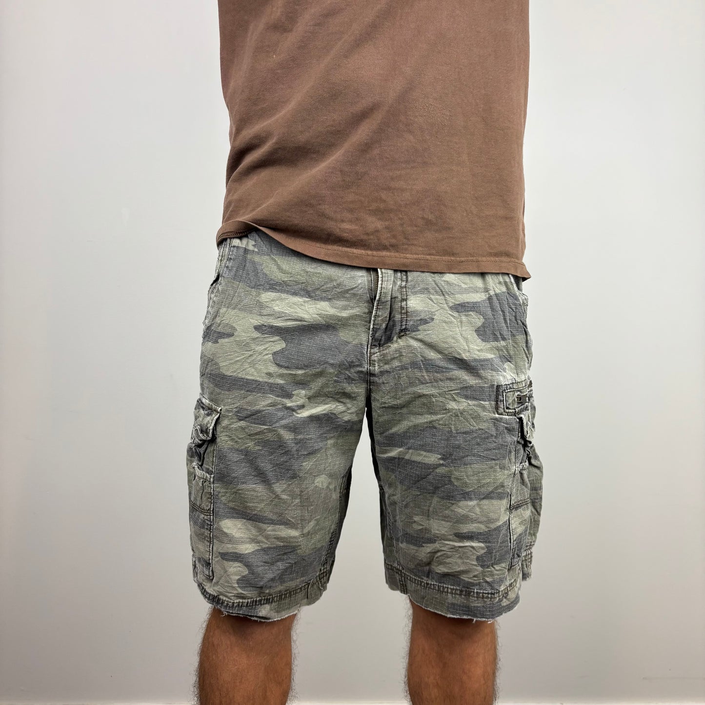 Camo Cargos Adjustable Waist | Size XS-M