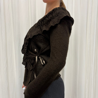Italian Soft Wrap Cardigan