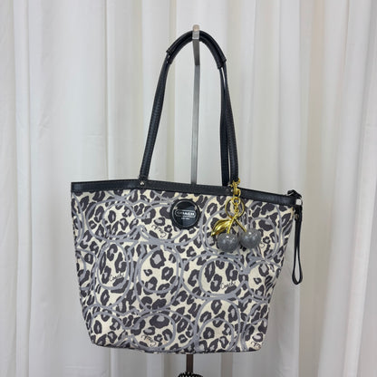 Coach Leopard Mini Tote Bag