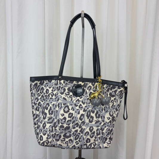 Coach Leopard Mini Tote Bag