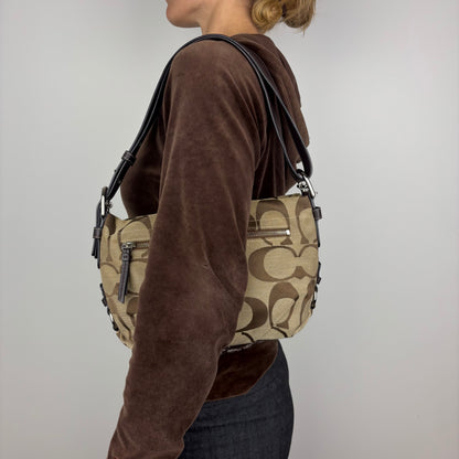Coach Signature East West 2-Way Bag