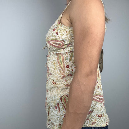 Stunning 2000s Paisley Fairy Cami