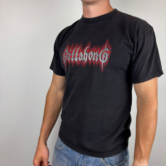 Insane Graphic Billabong Spellout | Size M