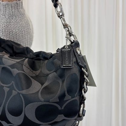 Coach Signature Carly Bag with Chain