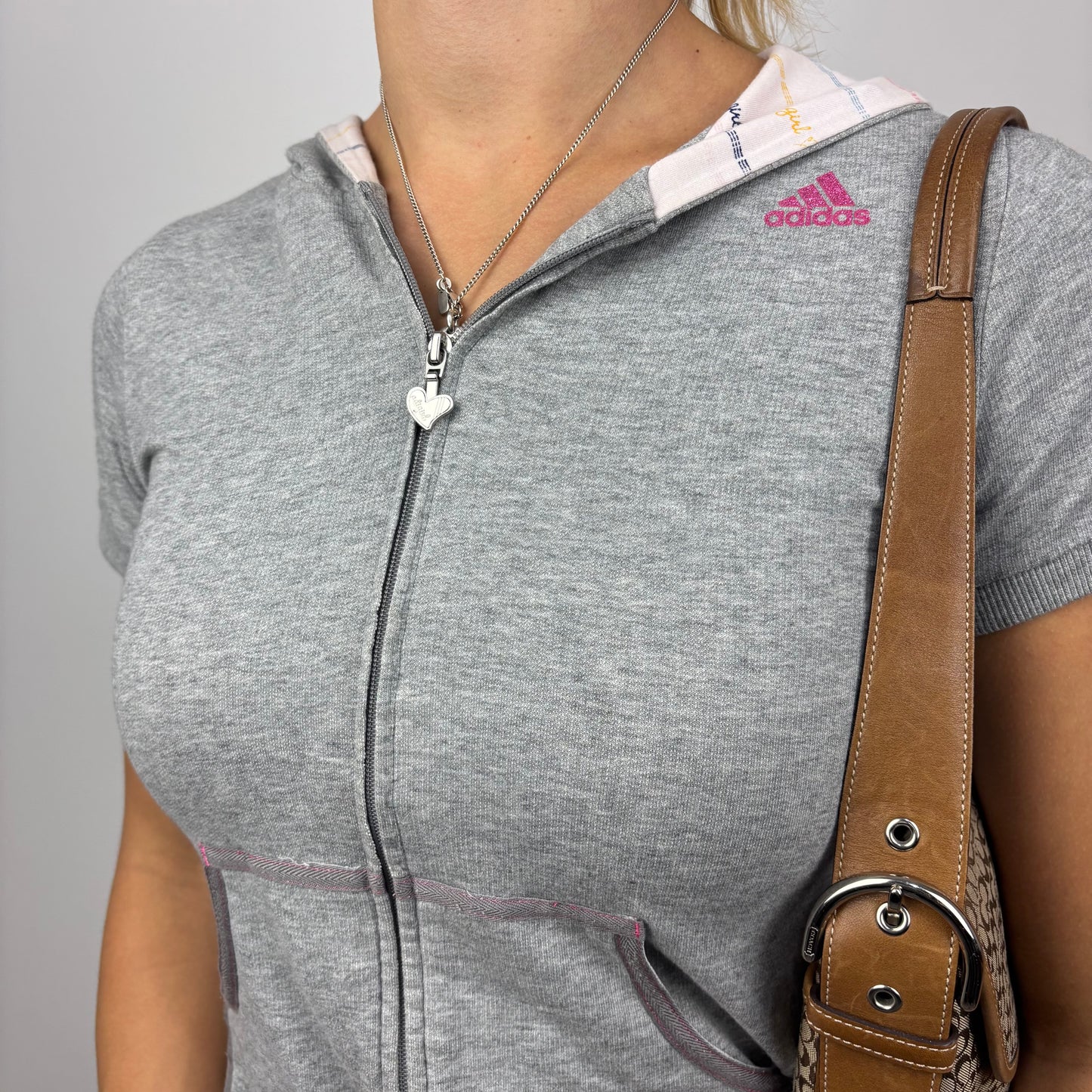 Adidas Short Sleeve Hoodie