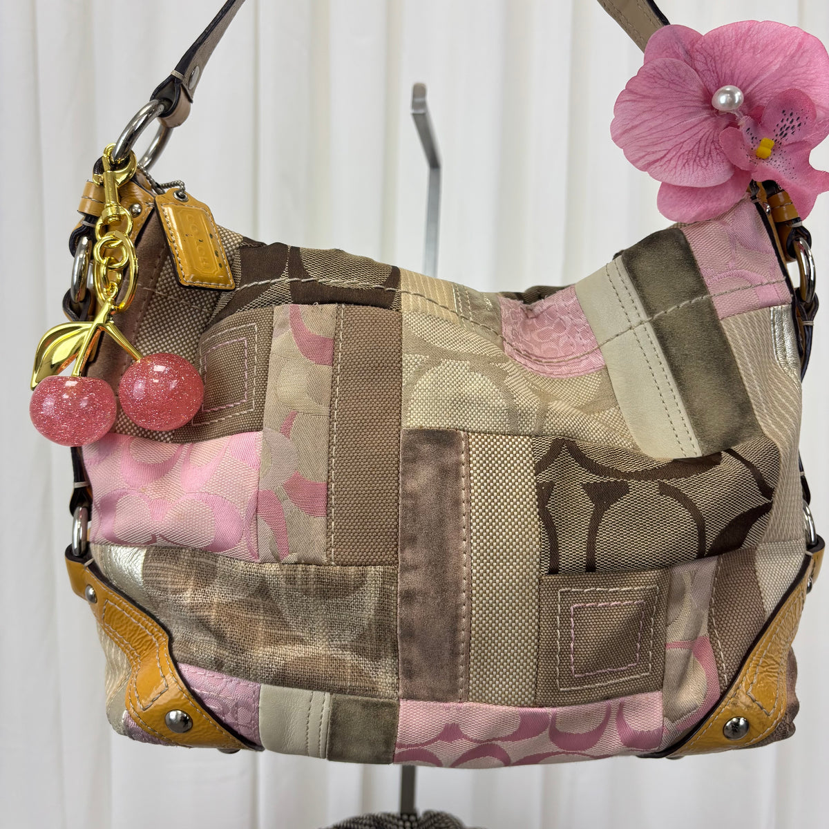 Coach Medium Patchwork Carly Tote Bag