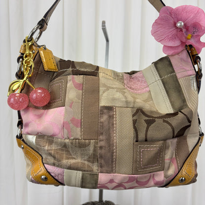 Coach Medium Patchwork Carly Tote Bag