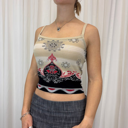 Sheer Paisley Cami | Size S