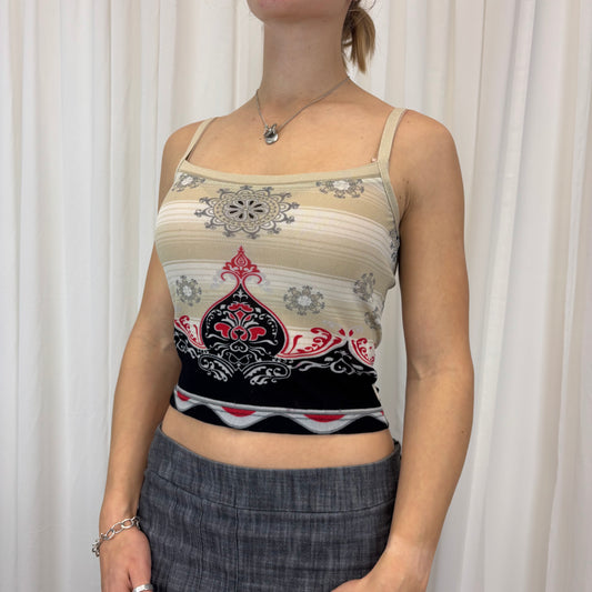 Sheer Paisley Cami | Size S