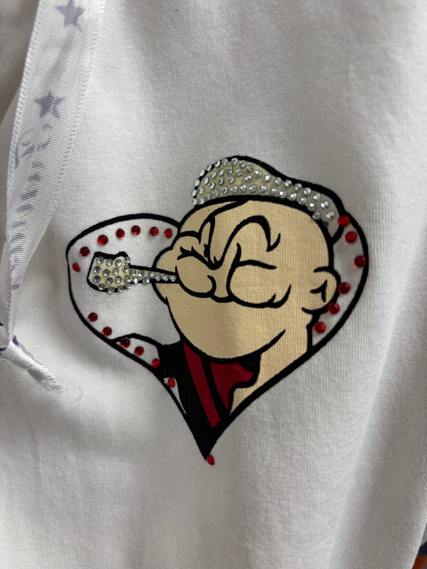 Y2K Popeye Zip Up Hoodie