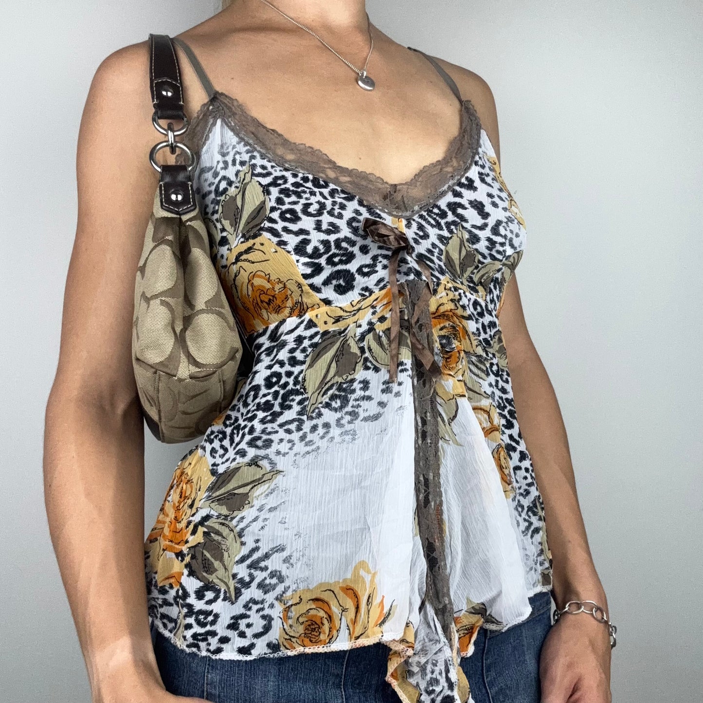 Fairy Y2k Pattern Flower Cami