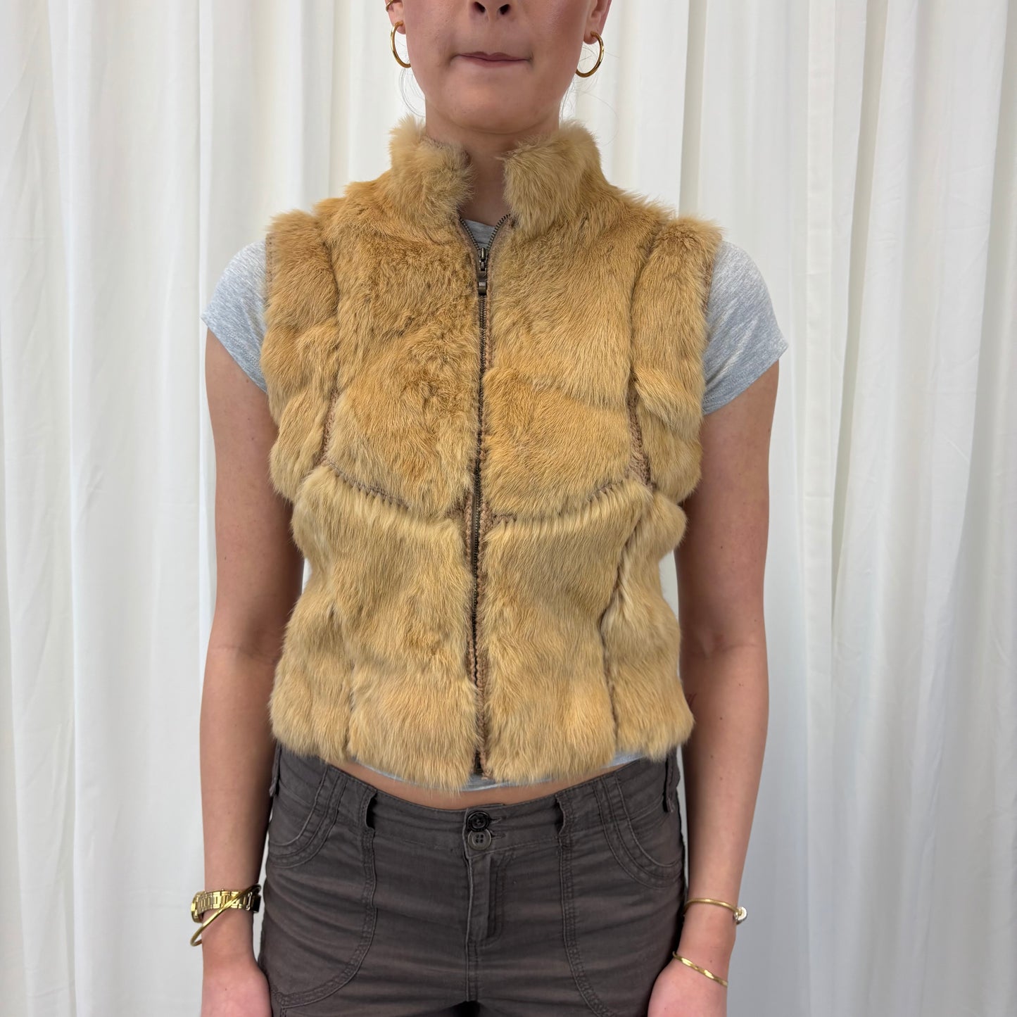 Rabbit Fur Vest