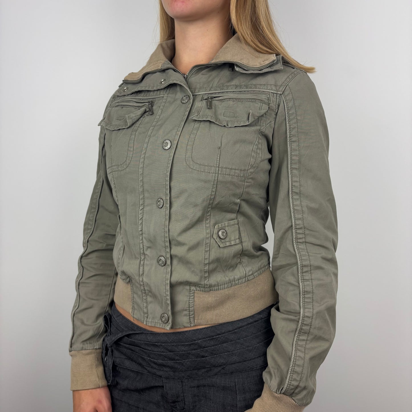 Cargo Hooded Y2k Jacket