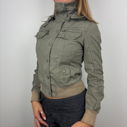 Cargo Hooded Y2k Jacket