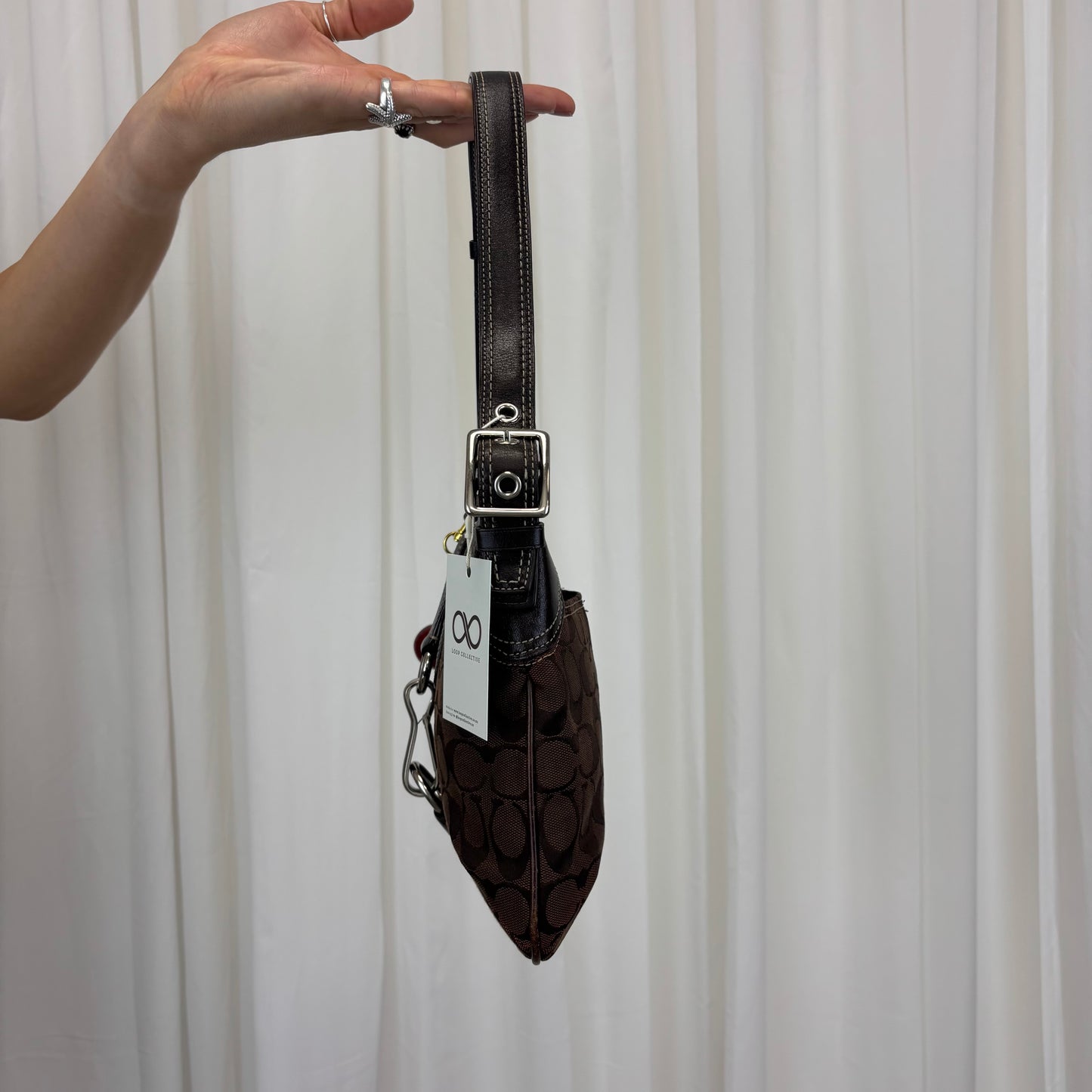 Coach Signature Hamptons Shoulder/Crossbody Bag