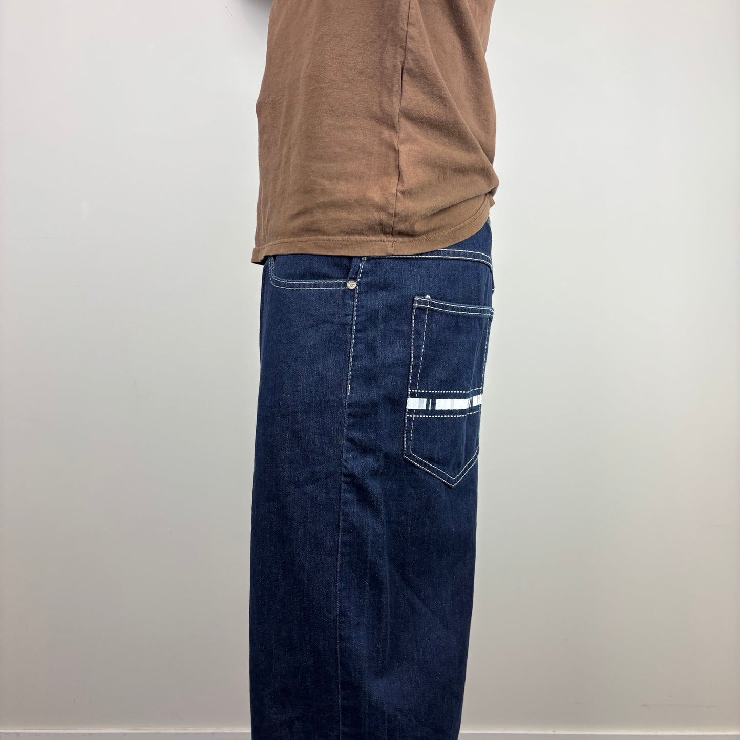 Southpole Mint Red Tab Jorts  | Size 40