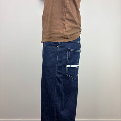 Southpole Mint Red Tab Jorts  | Size 40